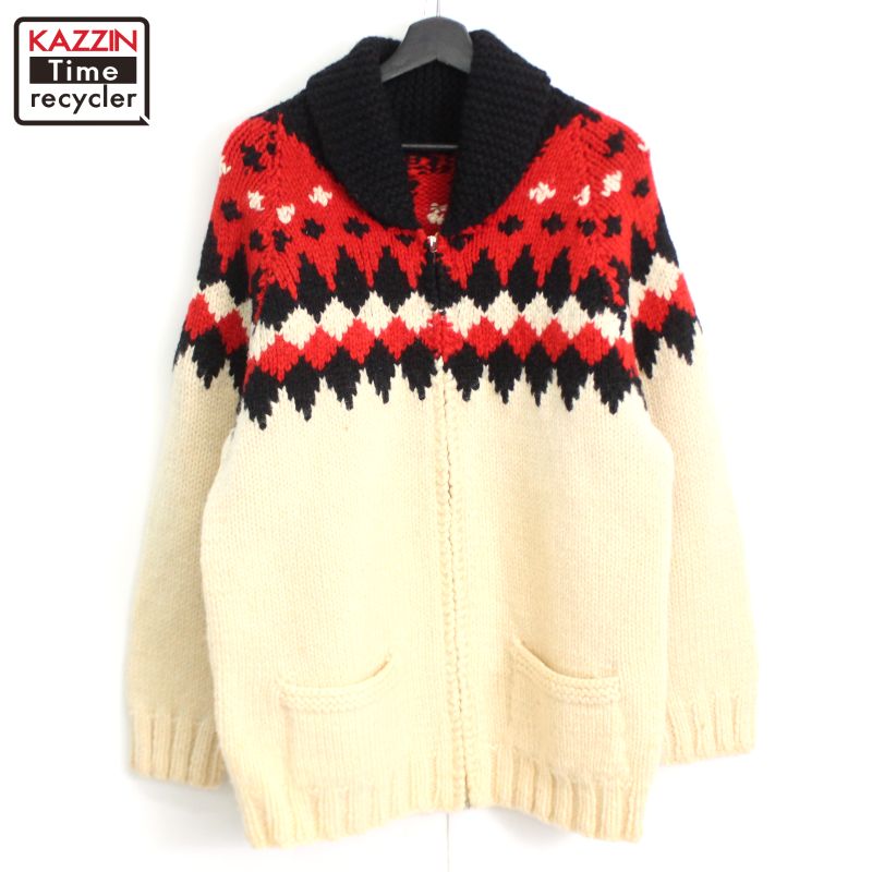 楽天市場】60s ヴィンテージ フェアアイル ウール カウチンセーター