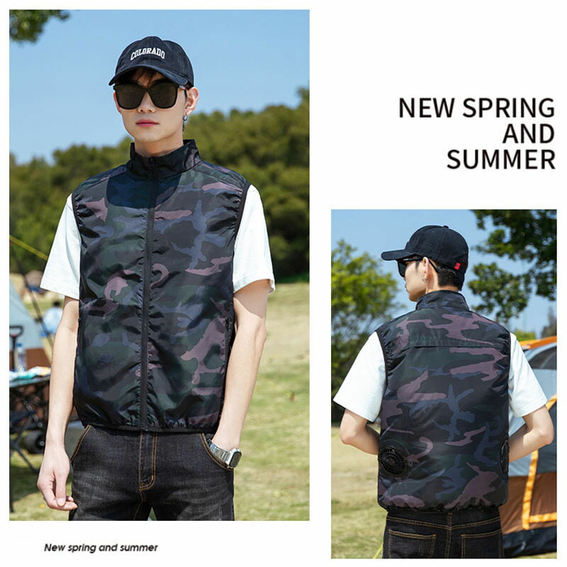 楽天市場】【一部即納】空冷ベスト ファン付き作業服 クールウェア