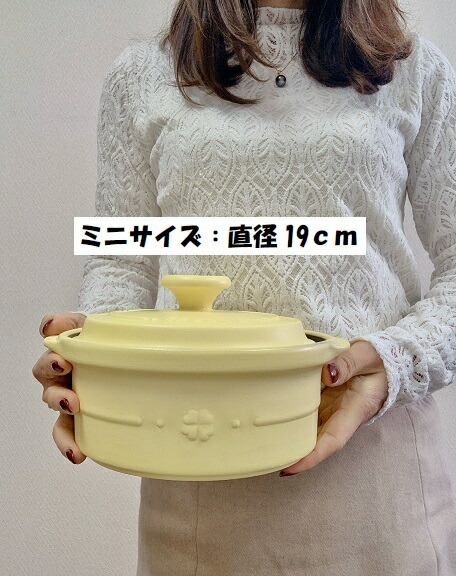 楽天市場】セラポット鍋 ミニ 4色 送料無料 日本製 【網と付属品なし