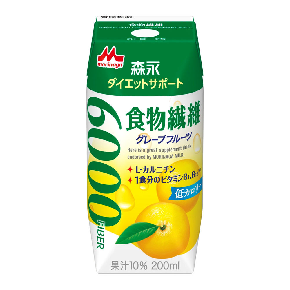 楽天市場】森永乳業 ダイエットサポート食物繊維 200ml 24本 送料無料