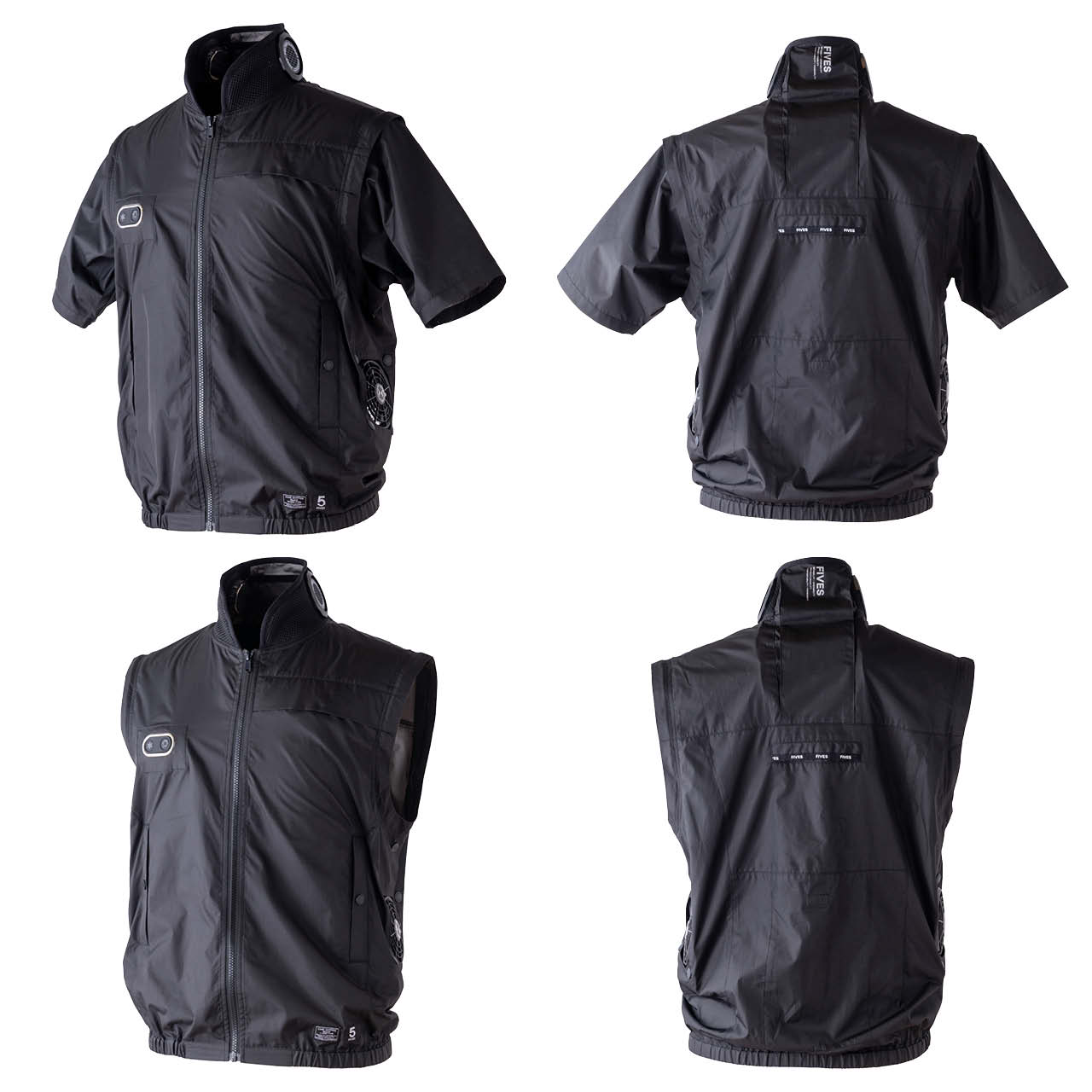 楽天市場】ペルチェ半袖ウエア ファン付き作業服 バッテリー ペルチェ