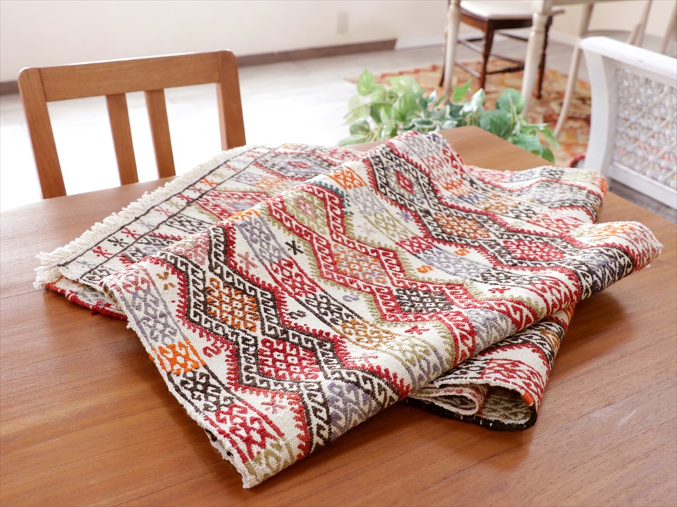 楽天市場】オールドキリム シワス・ジジム228×47cm細長い装飾用ジジム