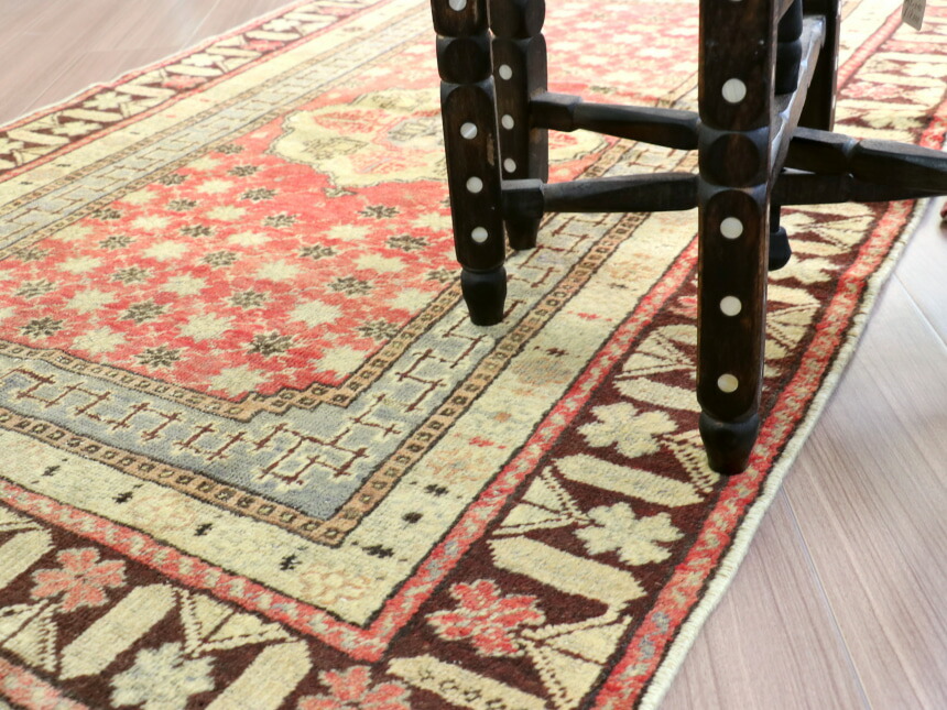 楽天市場】トライバルラグ トルコ絨毯 手織り 162×106cm アナトリア