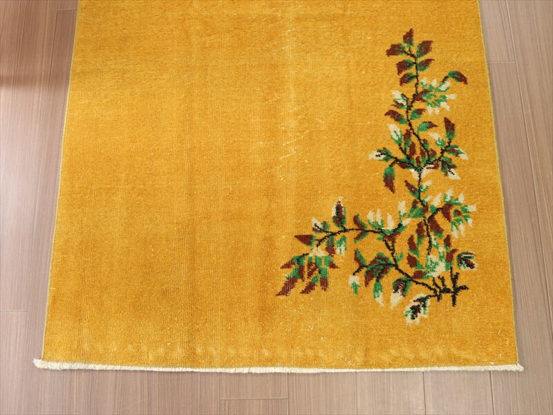 楽天市場】ヴィンテージ オーバーダイドラグ マスタードイエロー 194