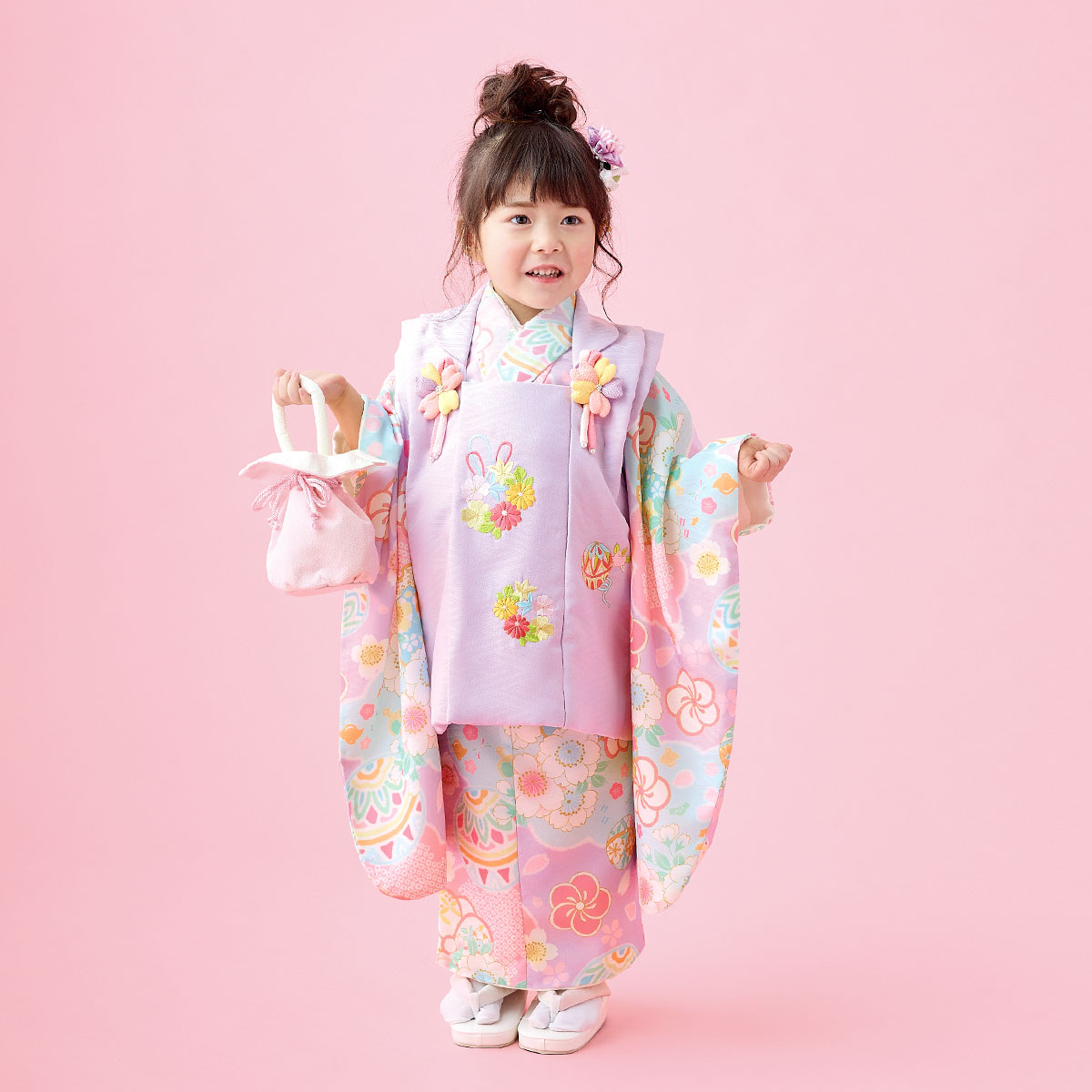 楽天市場】【レンタル】[七五三 着物 3歳 レンタル 女の子] 三歳