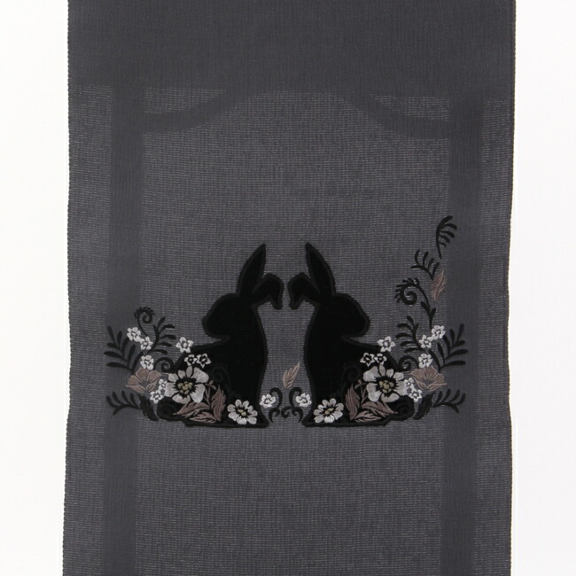 楽天市場】【2/26まで☆エントリーでP3倍】【うさぎ】正絹 創作刺繍 九