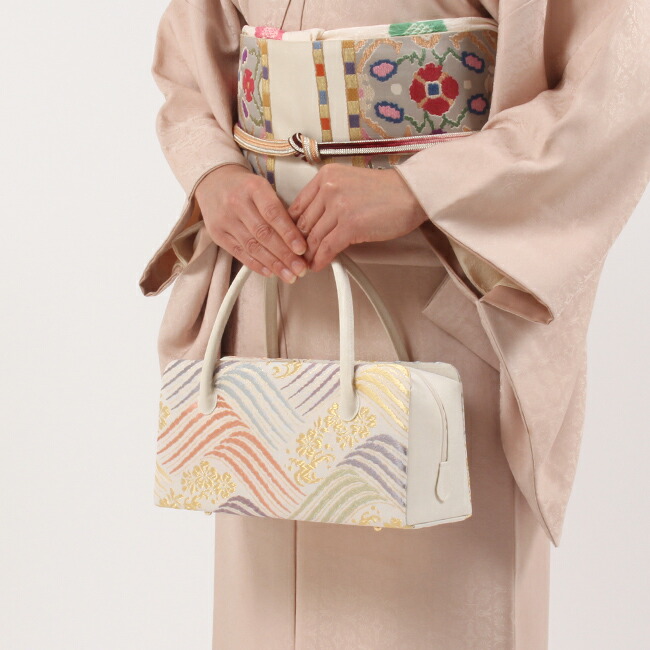 楽天市場】【3/4 20時〜☆10%OFF】利休バッグ 西陣織 正絹 唐織帯地