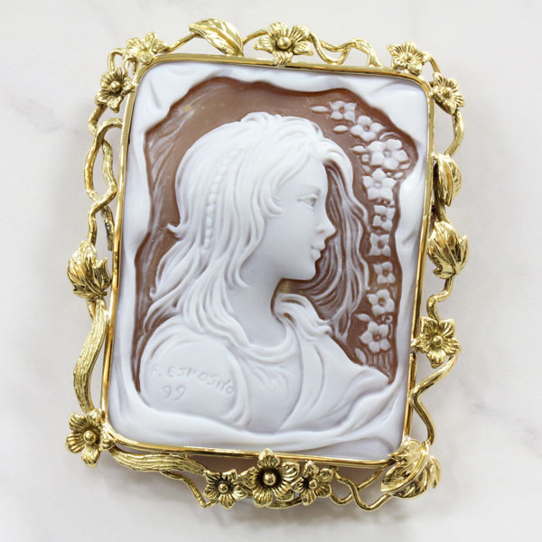 シェル カメオ ブローチ」の人気商品一覧 | 安い商品を通販サイトから