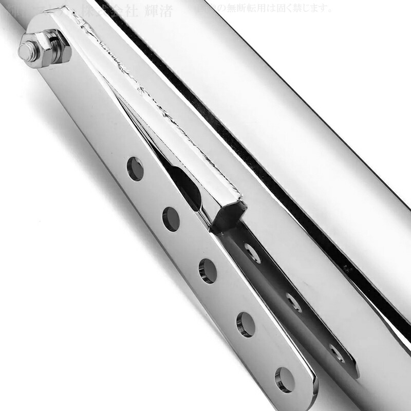 楽天市場】バイク 汎用 フィッシュテール スリップオンマフラー 差込