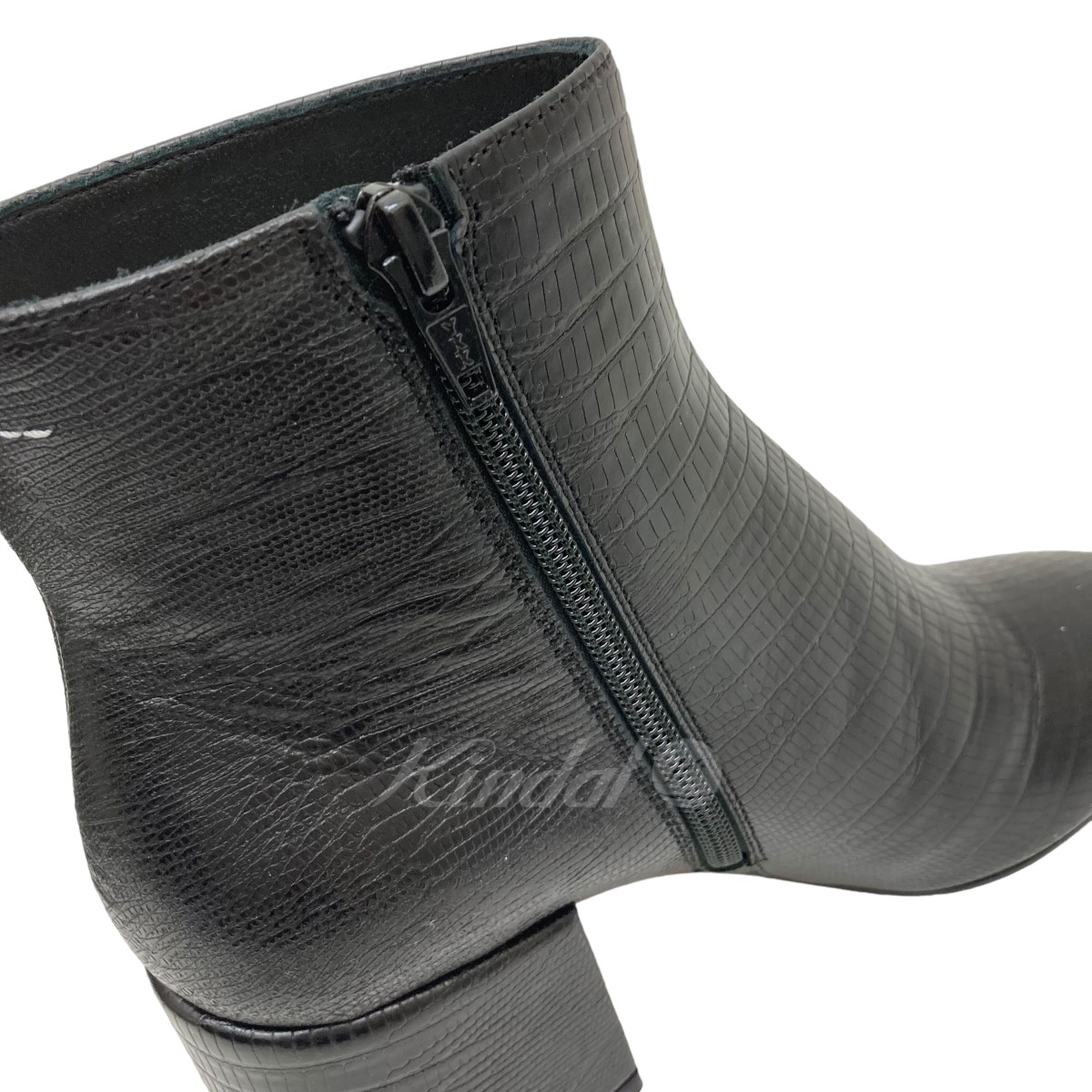楽天市場】【中古】MM6 Maison Margielaサイドジップブーツ ブラック