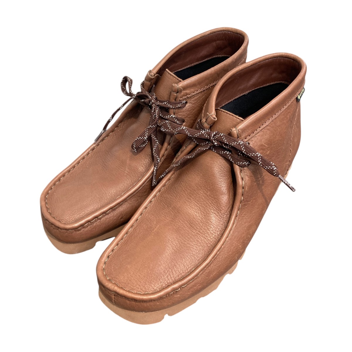 楽天市場】【中古】CLARKSレザーワラビーブーツ 261625187090 ブラウン