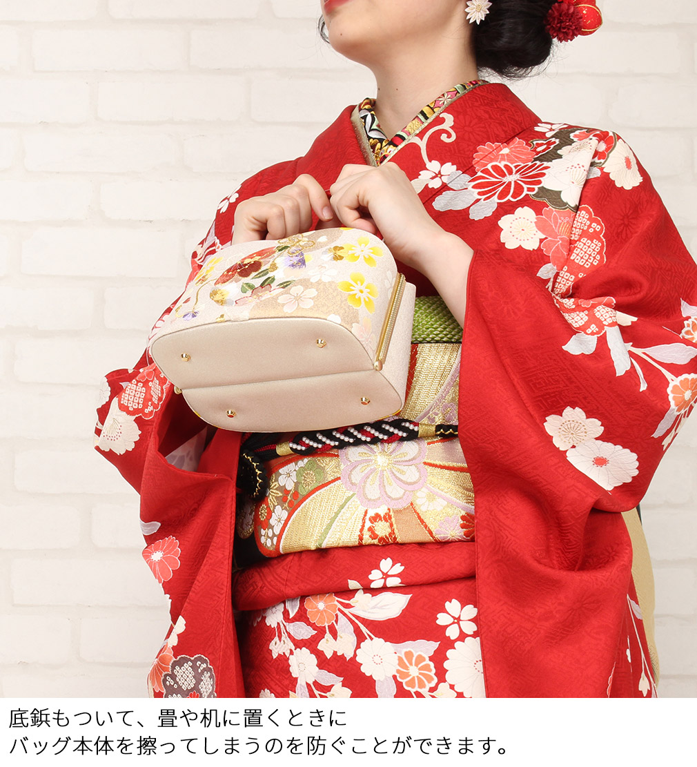 楽天市場】振袖 草履 バッグ セット 成人式 草履バッグセット 振袖用