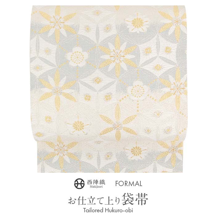 楽天市場】袋帯 フォーマル 黒留袖 色留袖 訪問着 シルバー 水色