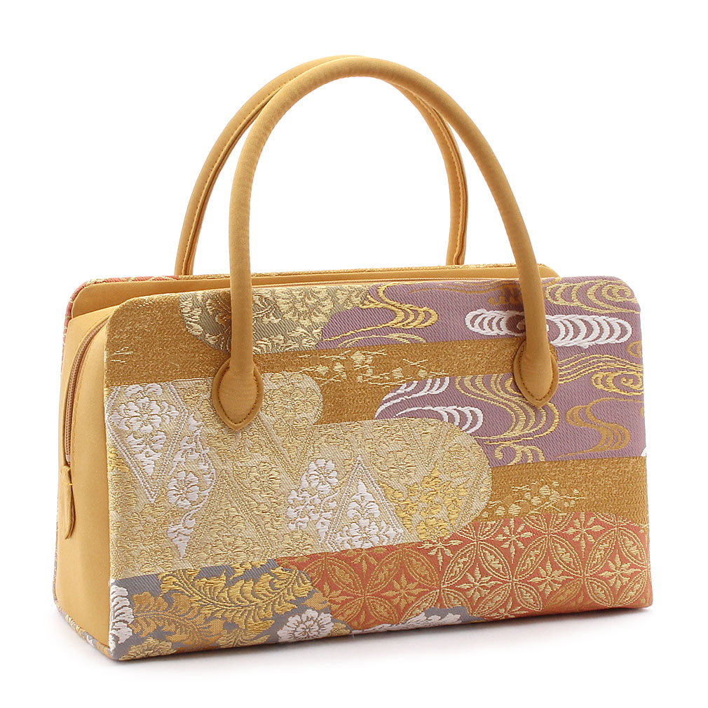 楽天市場】《値下げ！》 利休バッグ 礼装用 日本製 西陣帯地 正絹