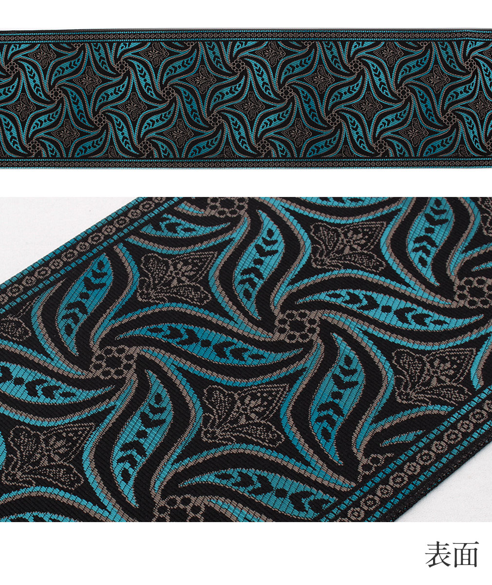 楽天市場】博多織 半幅帯 正絹 帯 本場筑前博多織 未使用 小袋帯 黒