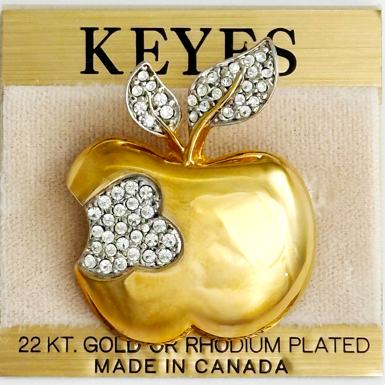 楽天市場】ブローチ ヴィンテージ りんごのブローチ インポート