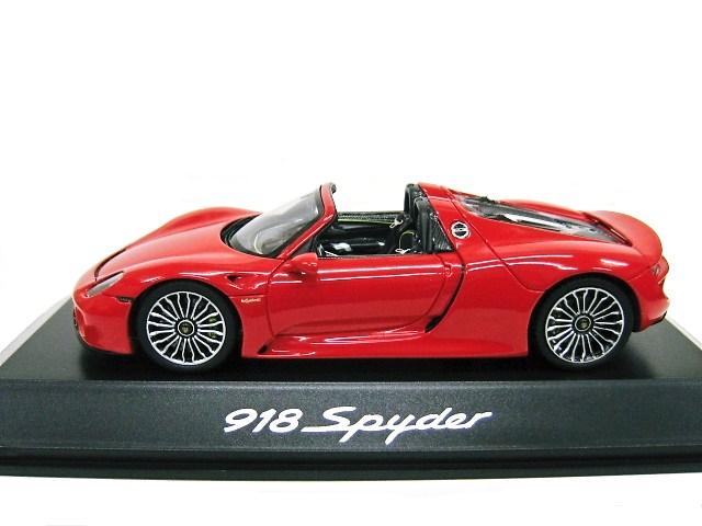 楽天市場】PORSCHE特注 1/43 ポルシェ 918 スパイダー Spyder （レッド