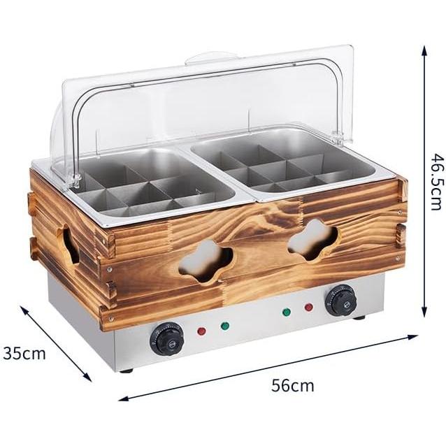 楽天市場】電気 おでん調理鍋 ステンレス 業務用 卓上おでん調理機 18