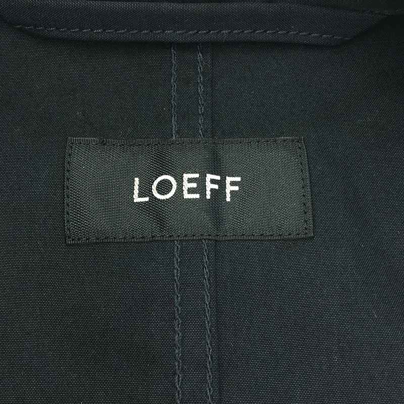 楽天市場】LOEFF / ロエフ | OX スタンドカラー ミリタリー コート | 2