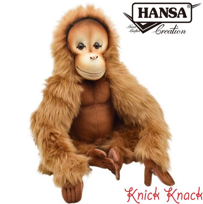 楽天市場】【送料無料】HANSA オランウータン BH6698 ハンサ リアル