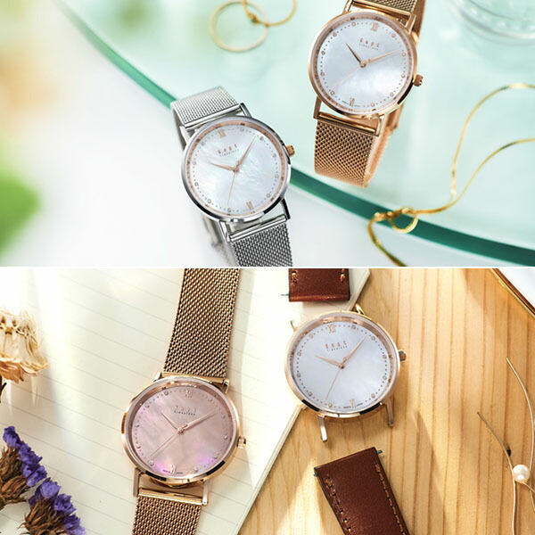 楽天市場】Knot ノット 時計 クラシック ジュエリーソーラー ローズ