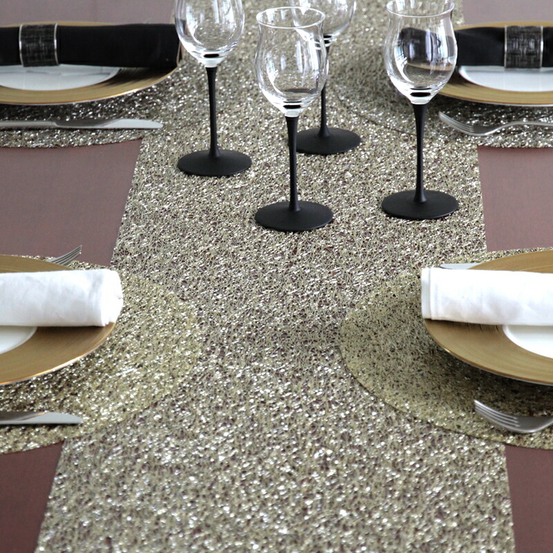 楽天市場】チルウィッチ テーブルランナー メタリックレース : FULLangle