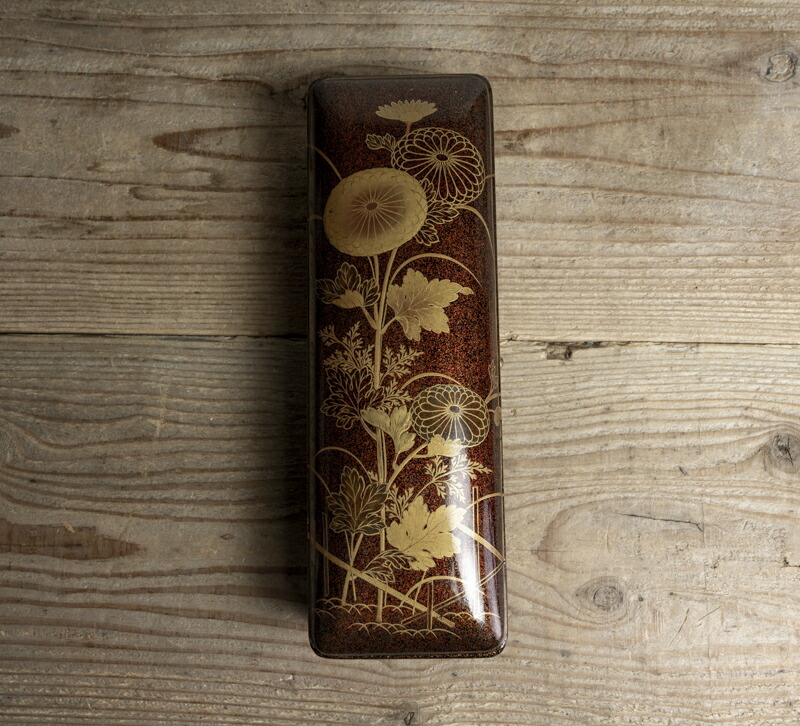 楽天市場】骨董○金蒔絵菊文文箱○手紙入れ | 江戸後期-19世紀頃