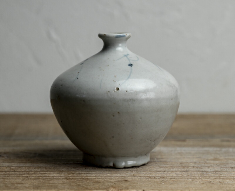 楽天市場】骨董○古伊万里染付大型油壺○H9.7cm / W9.6cm | 江戸中期