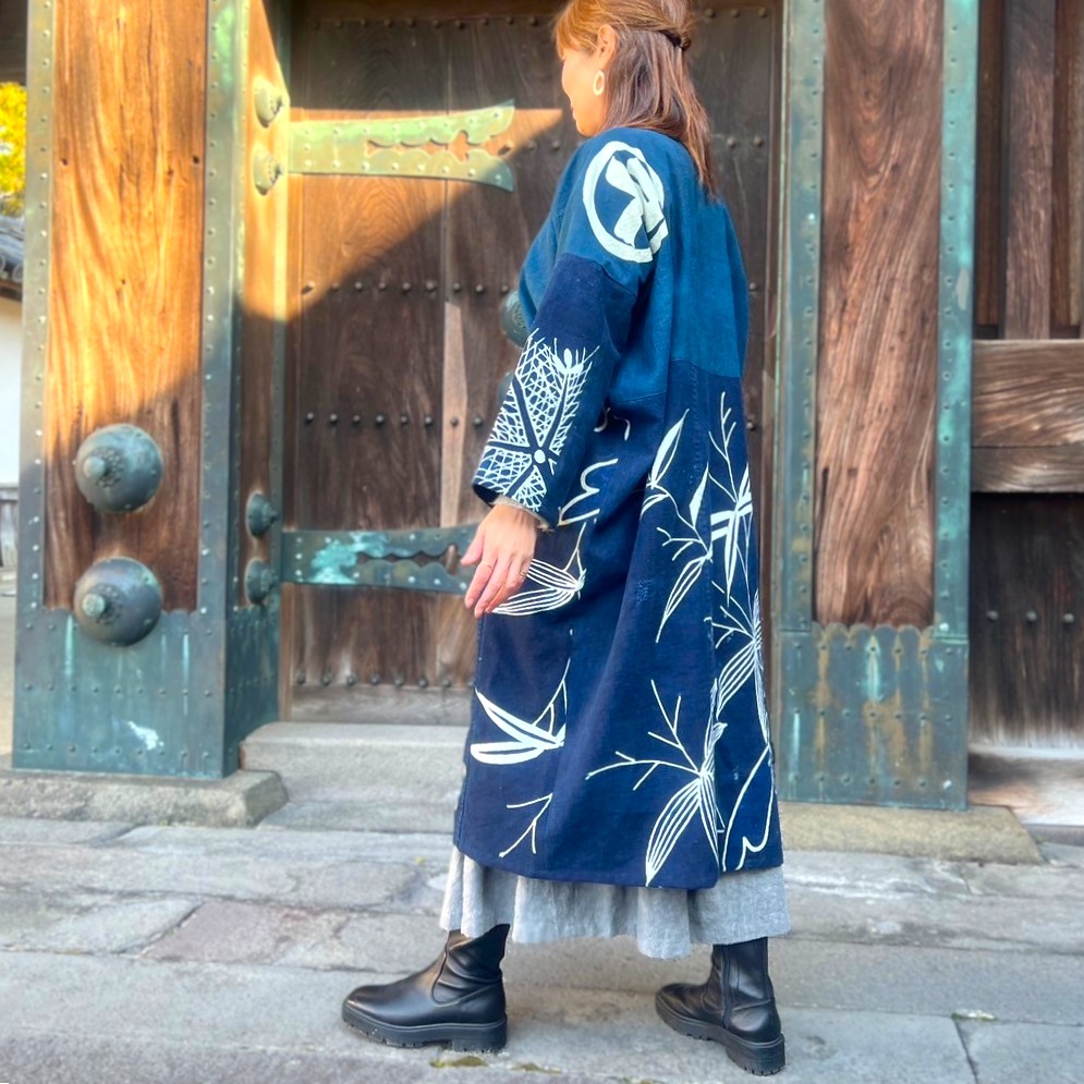 楽天市場】【古布リメイクワンピース】作家一点物オリジナル綿100