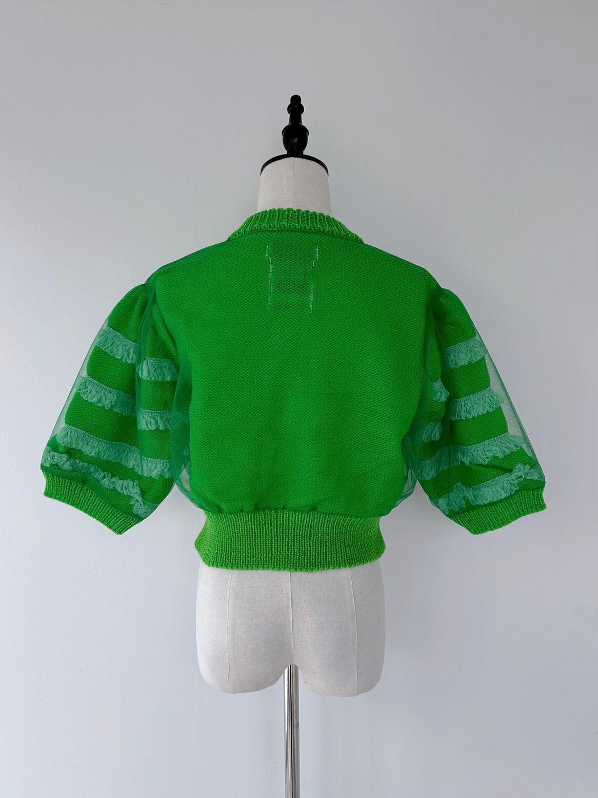 楽天市場】【MUVEIL】 オーガンジーカーディガン ミュベール ボーダー