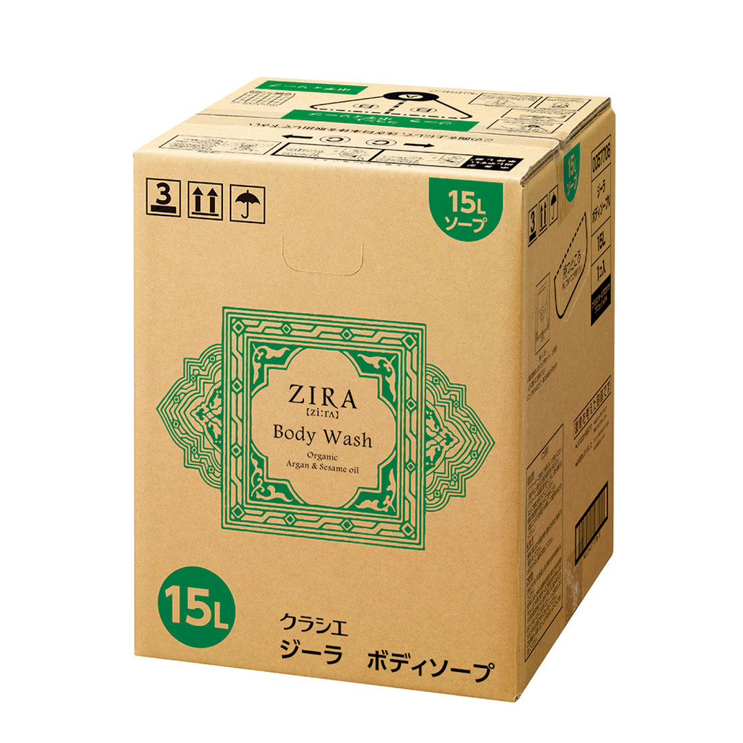 楽天市場】クラシエ ZIRA ジーラ 業務用ボディソープ 15L【詰替え用