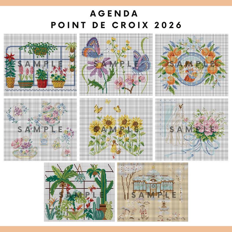 楽天市場】Agenda20262026 une année au point de croixRêves de
