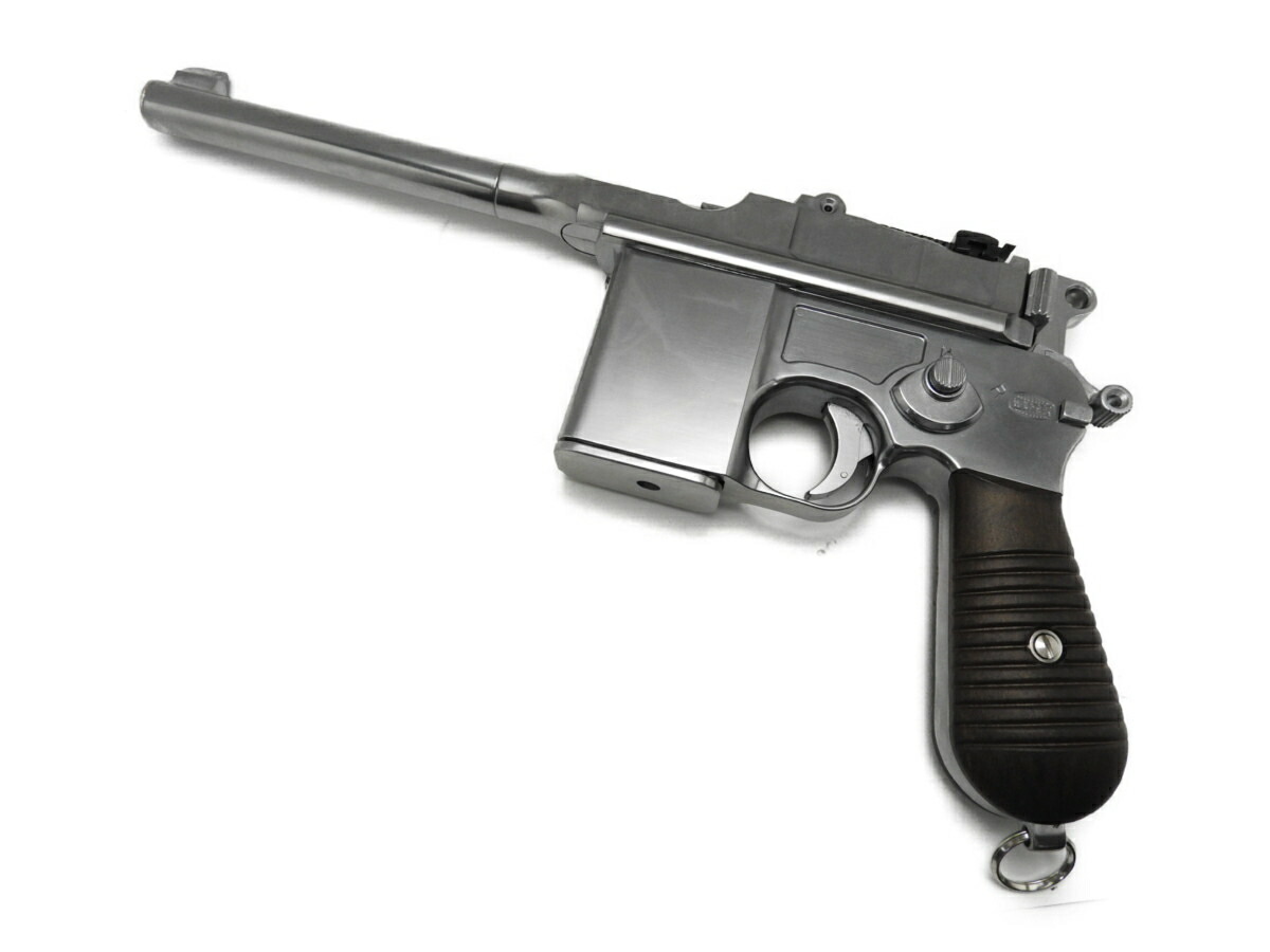 楽天市場】マルシン MARUSHIN ガスガン モーゼル M712 シルバー ABS