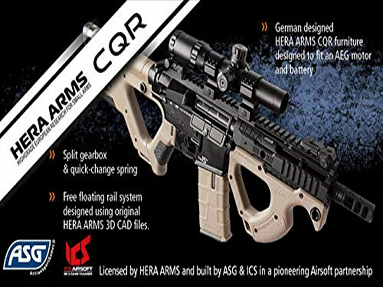次世代電動ガン 同等レベル CQR hera arms HERA ARMS正規ライセンス
