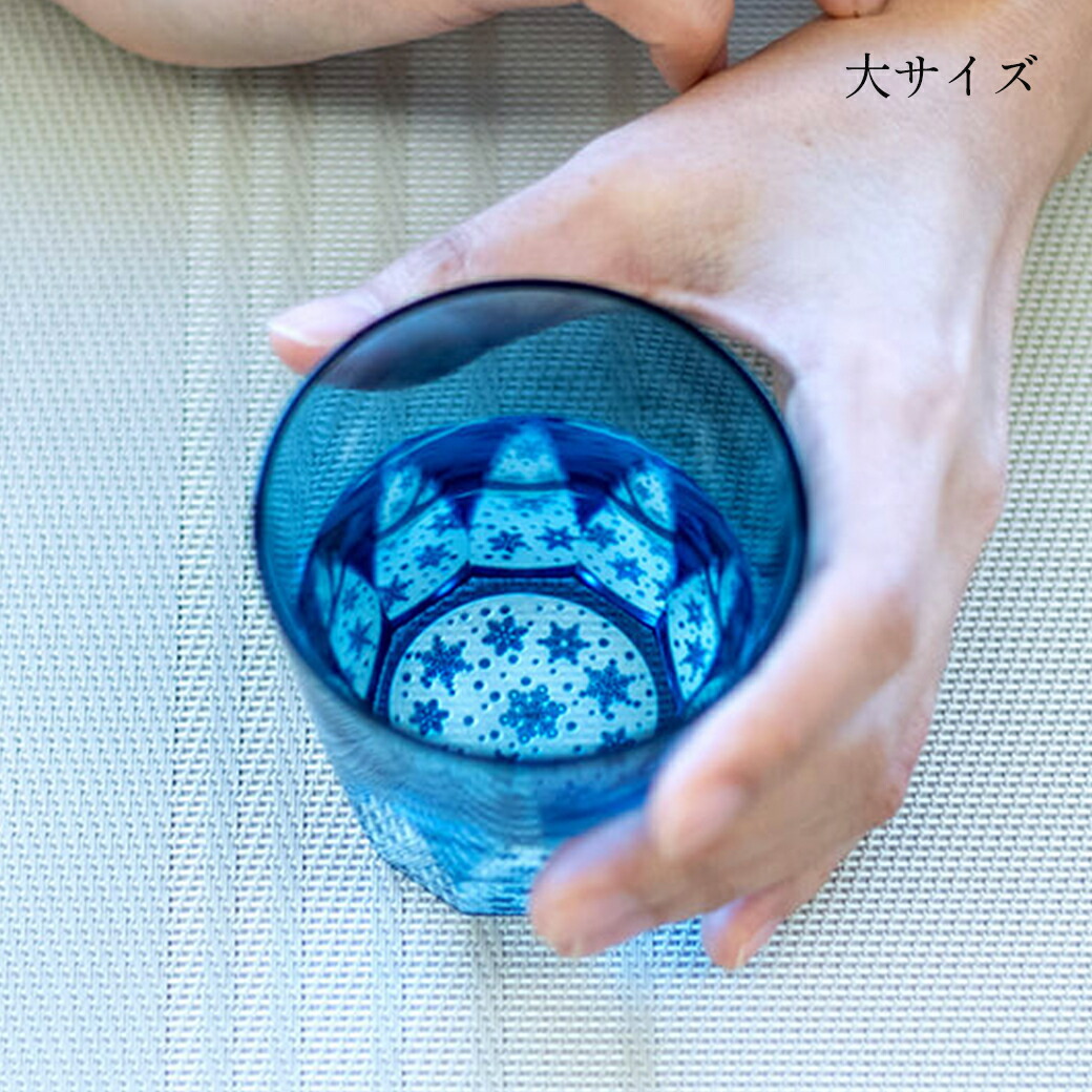 楽天市場】手づくり 彫刻 伝統工芸品 GLASSLAB 江戸切子 椎名切子 砂