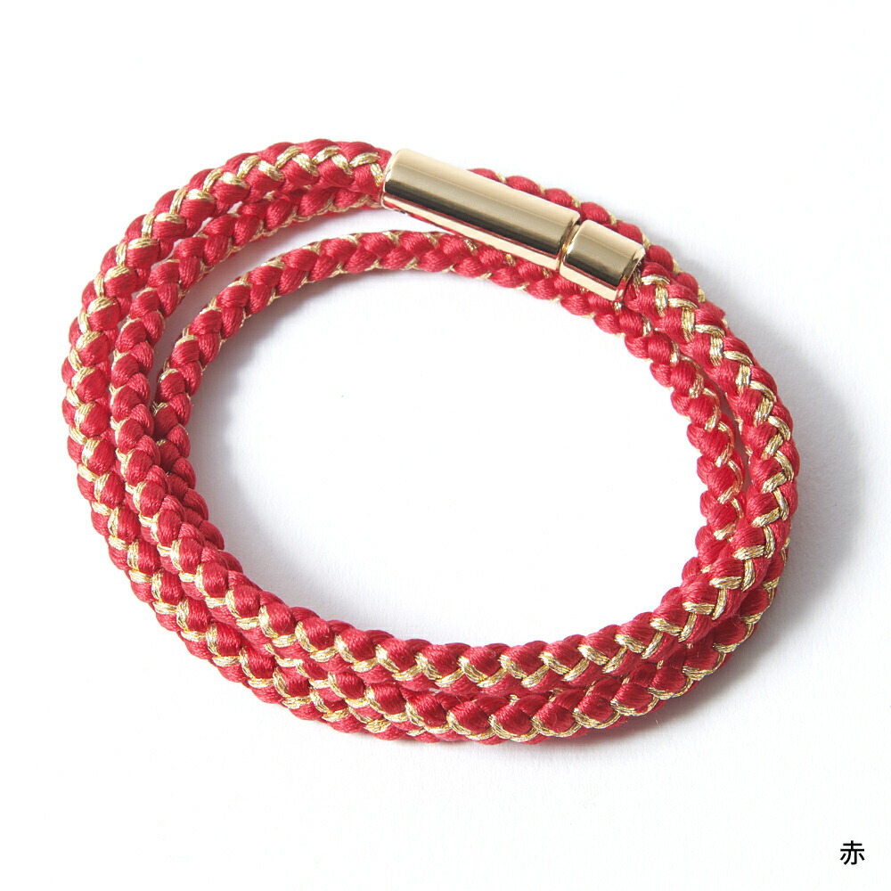 楽天市場】三重巻組紐ブレスレット くみひも おしゃれ ネックレス 伝統