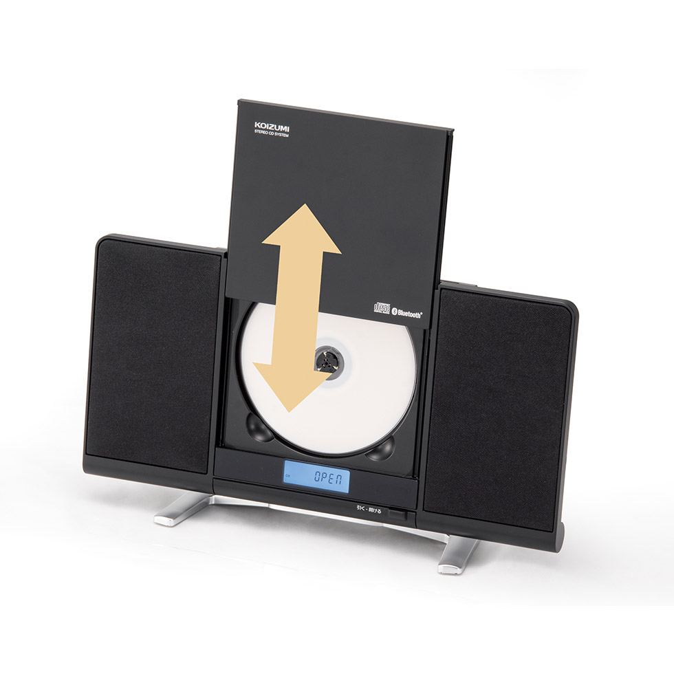 楽天市場】【メーカー公式】コイズミ CDプレイヤー ステレオCDシステム