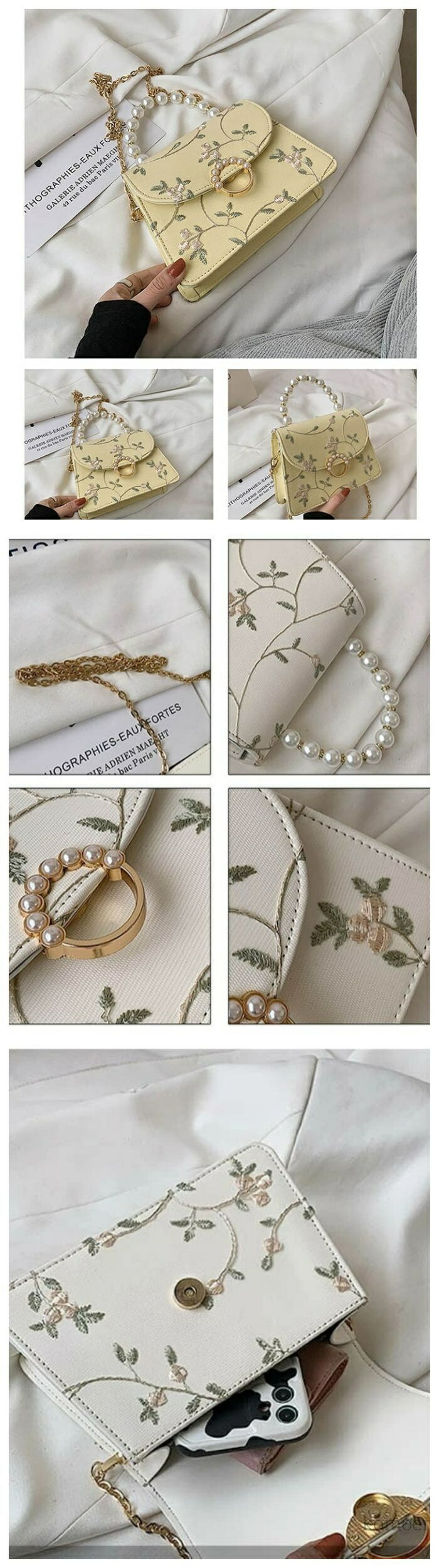 楽天市場】【送料無料】ハンドバッグ 花柄 刺繍 レディース 2wayバッグ