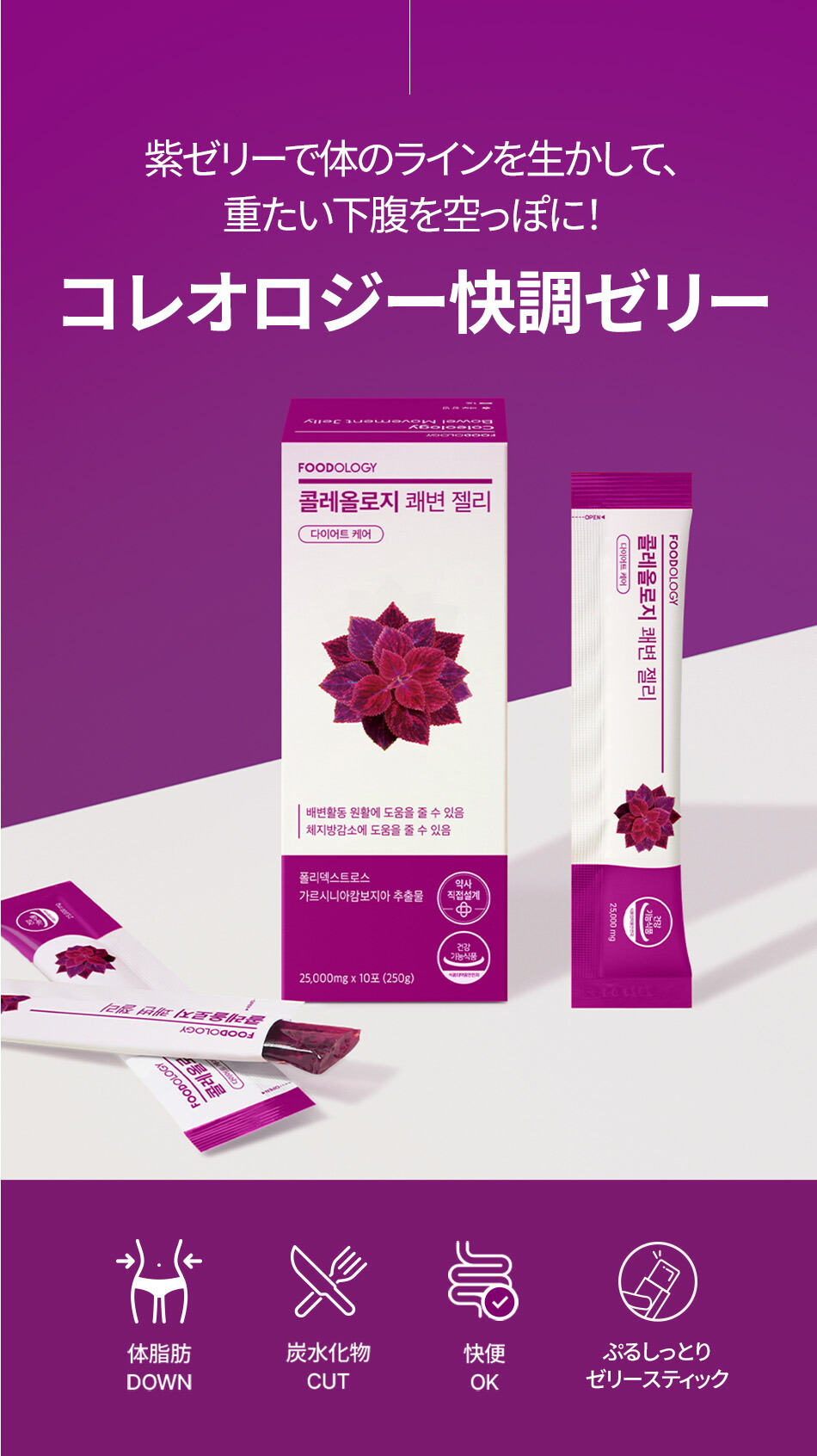 楽天市場】【FOODOLOGY 公式代理店】コレオロジー快調ゼリー 10本入り