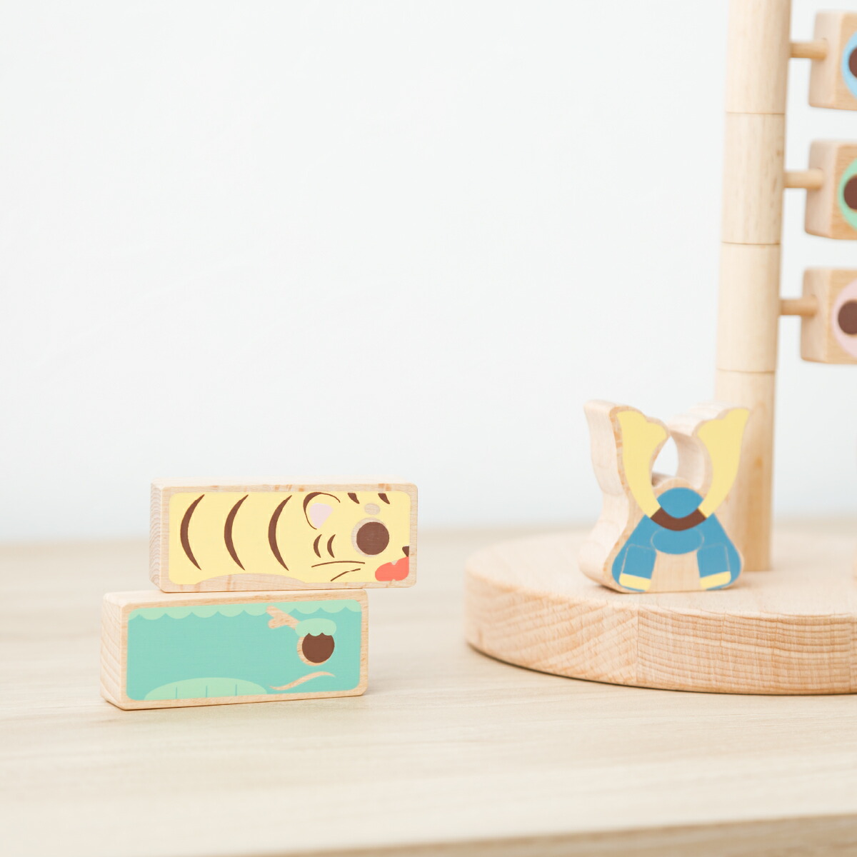 楽天市場】こいのぼり 室内 おしゃれ 木製 コンパクト 置物 卓上