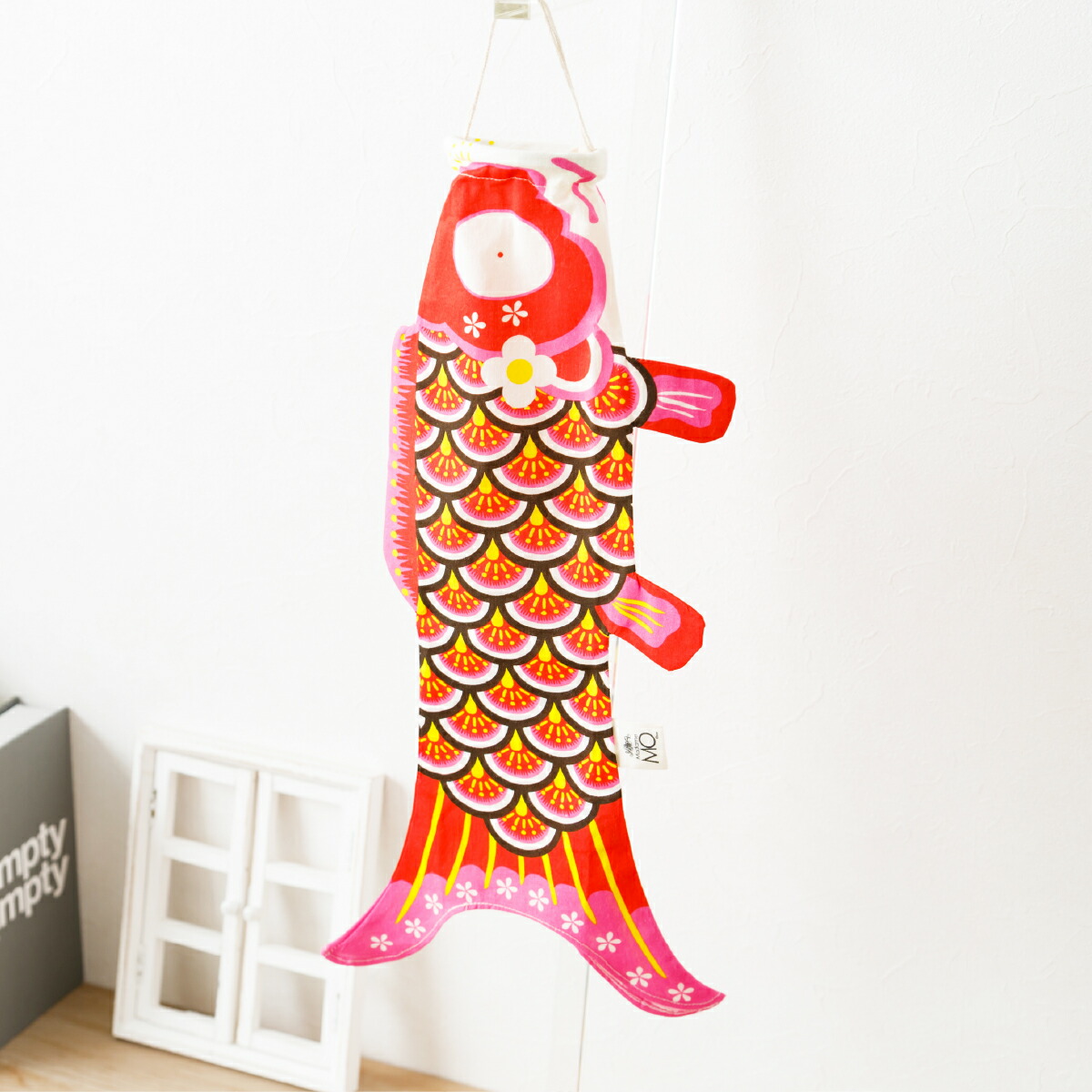 楽天市場】海外デザイナー作 鯉のぼりのお手軽つるし飾り！「マダム