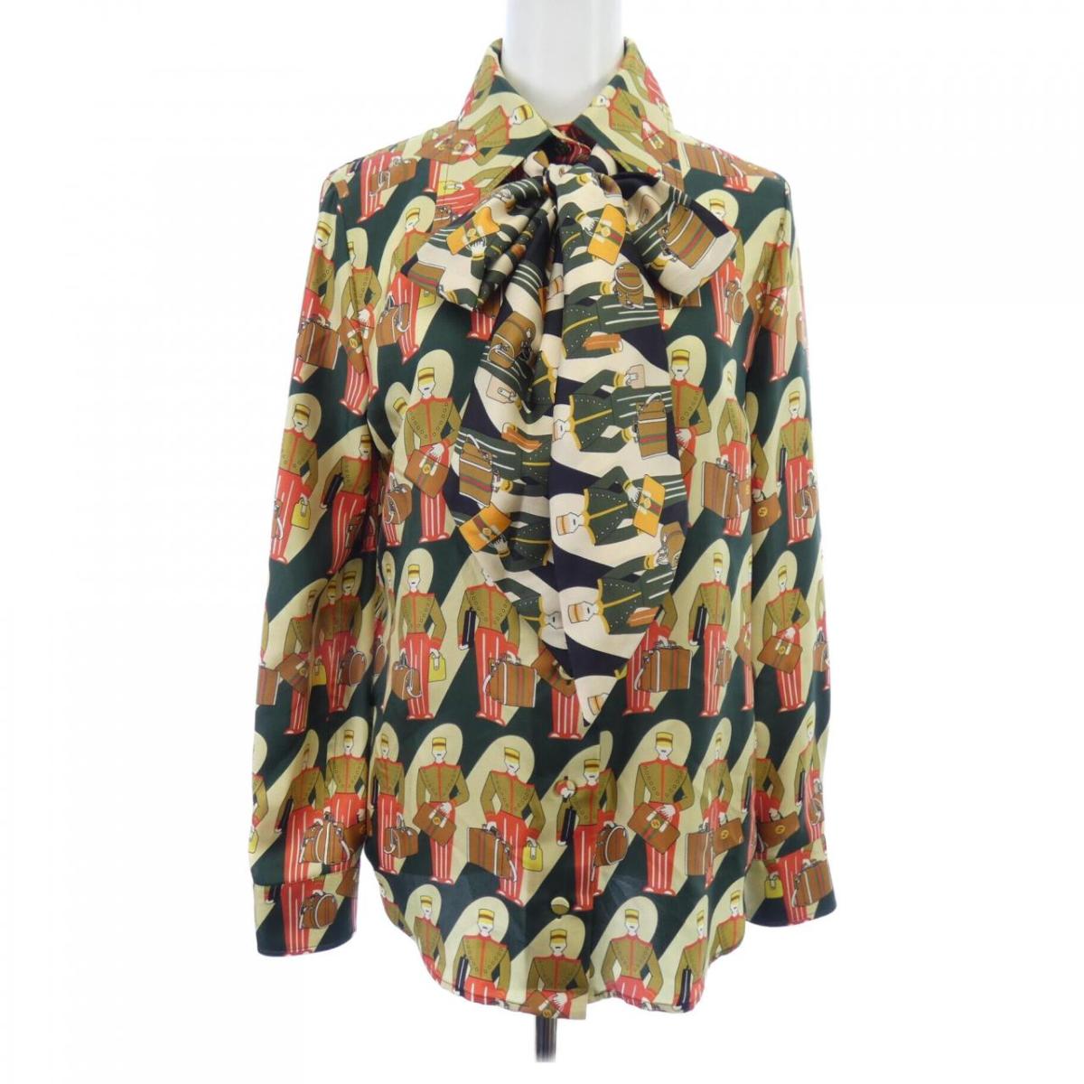 楽天市場】グッチ シルク シャツの通販