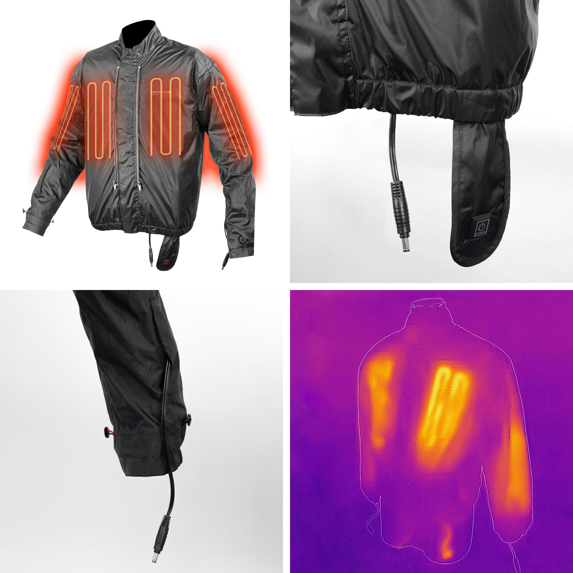 楽天市場】【公式】コミネ KOMINE EK-111 12V エレクトリックWP