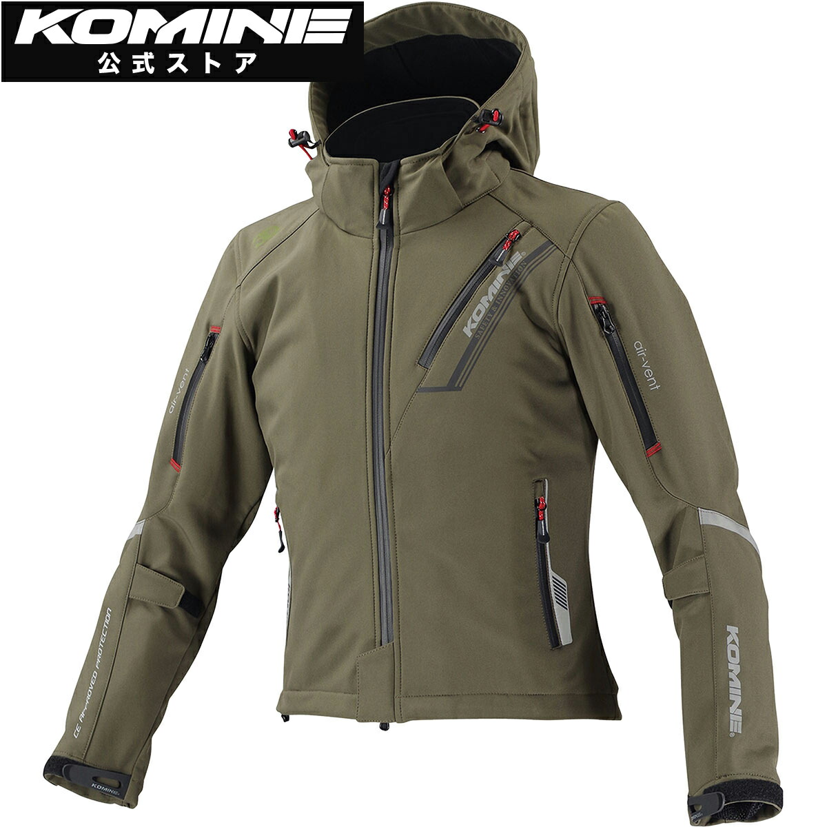 楽天市場】【公式】コミネ KOMINE JK-579 プロテクトソフトシェル