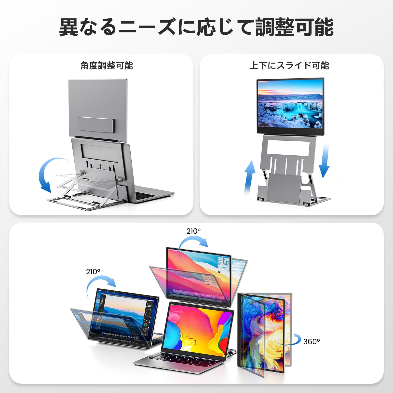 楽天市場】Laptomo Z1 デュアルモニター 15.6インチ モバイル