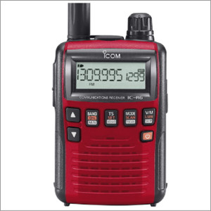 楽天市場】アイコム IC-R6 広帯域受信機 メタリックレッド エアバンド