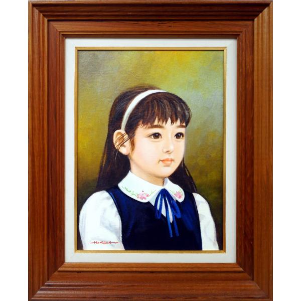 楽天市場】原田 優「早春」油絵・F4号 双樹会運営委員 「一枚の繪