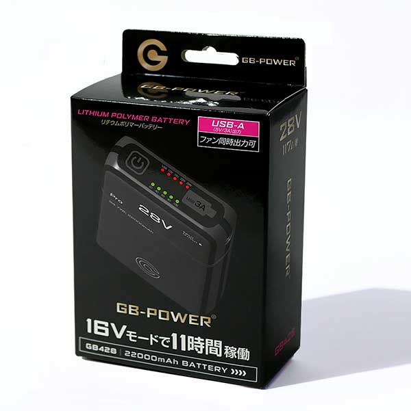 楽天市場】☆長信ジャパン GB428 PRO GB-POWER 28Vシリーズ バッテリー