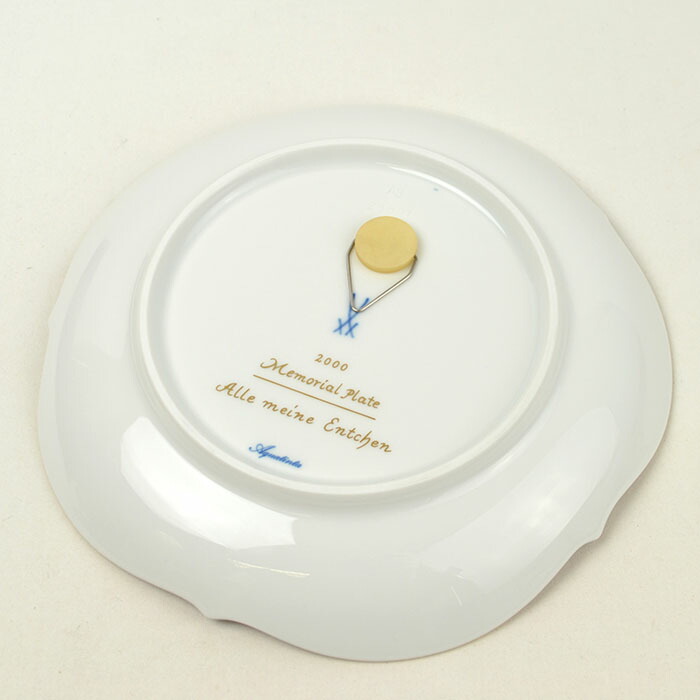 楽天市場】Meissen マイセン メモリアルプレート 2000 ＜アヒルが