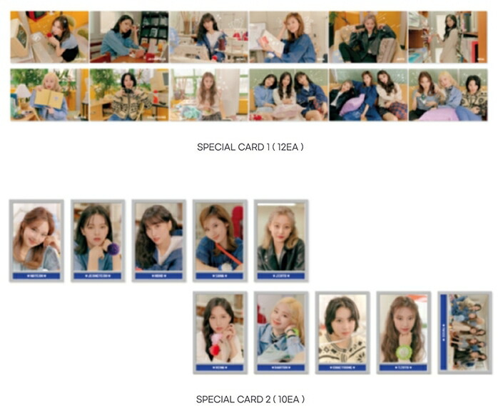 楽天市場】TWICE トレカ 4パックSET TRADING CARD TWICE UNIV. FASHION